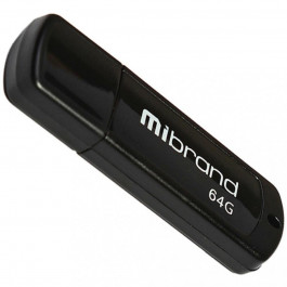 Mibrand 64 GB Grizzly Black (MI2.0/GR64P3B)