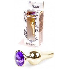Boss Of Toys Boss Series - Jewellery Gold BUTT PLUG Purple (BS6400070)