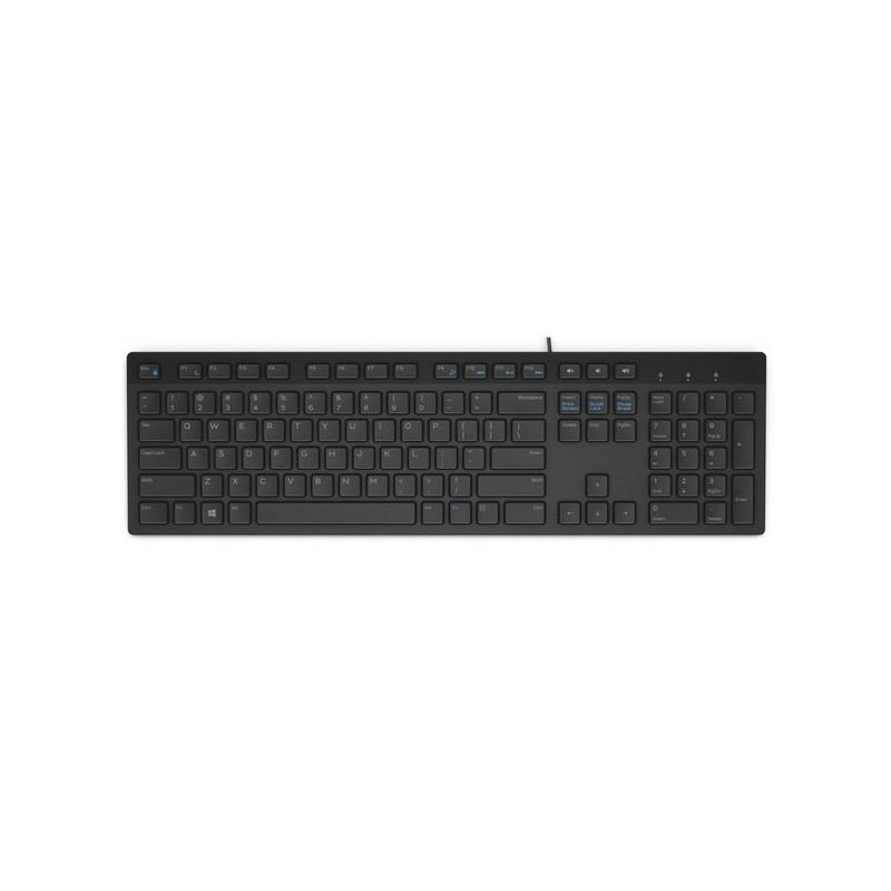 Dell Multimedia Keyboard KB216 - Black (580-ADHK) - зображення 1