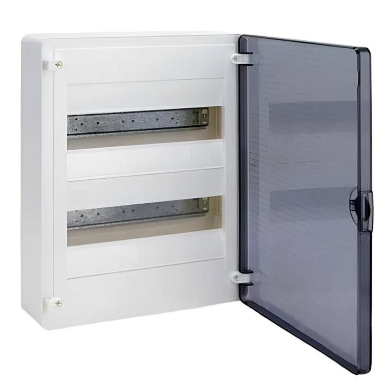 Hager Щит наружной установки с прозрачными дверями, 24 мод. (2х12), GOLF (VS212TD) - зображення 1