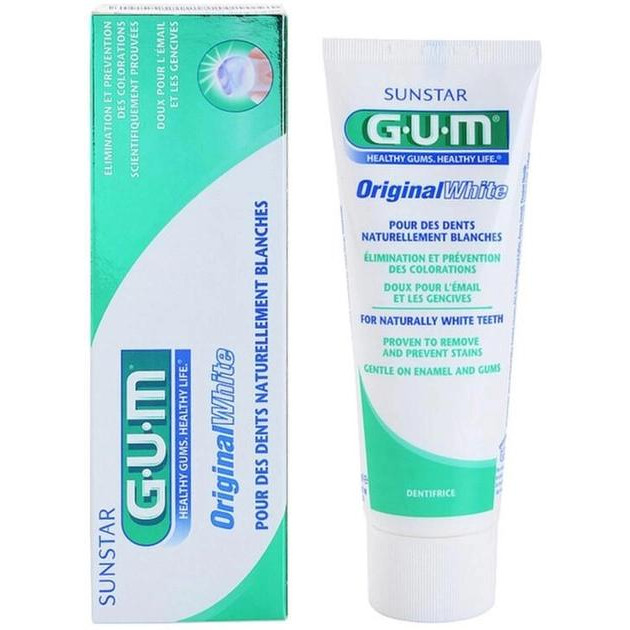 Sunstar GUM Зубная паста  Original White 75 мл (0070942303132) - зображення 1