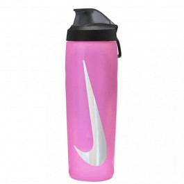 Nike Refuel Bottle Locking Lid 24 OZ 709 мл Pink/Black/Silver (N.100.7668.637.24)