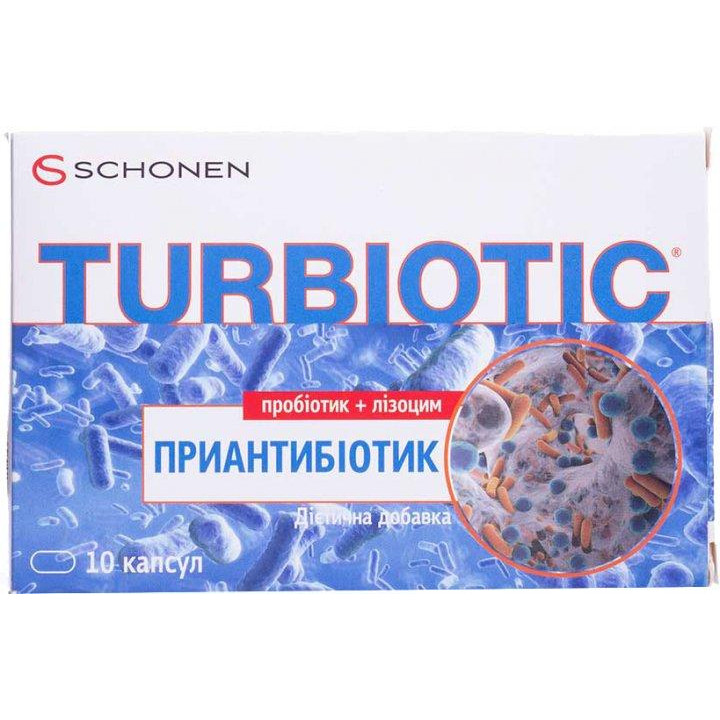 Schonen Турбиотик Приантибиотик комплекс для усиления действия антибиотиков, защиты и восстановления микрофл - зображення 1