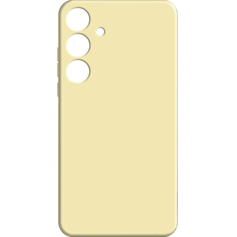 MAKE Samsung S24 Silicone Yellow (MCL-SS24YE) - зображення 1