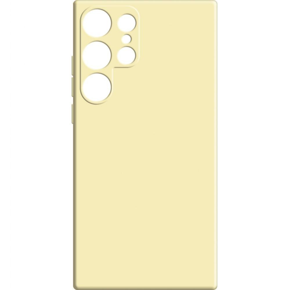 MAKE Samsung S24 Ultra Silicone Yellow (MCL-SS24UYE) - зображення 1