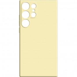 MAKE Samsung S24 Ultra Silicone Yellow (MCL-SS24UYE)