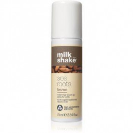 Milk Shake Sos roots спрей для миттєвого маскування відрослих коренів волосся Brown 75 мл