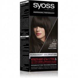   Syoss Color перманентна фарба для волосся відтінок 2_1 Natural Black Brown 1 кс