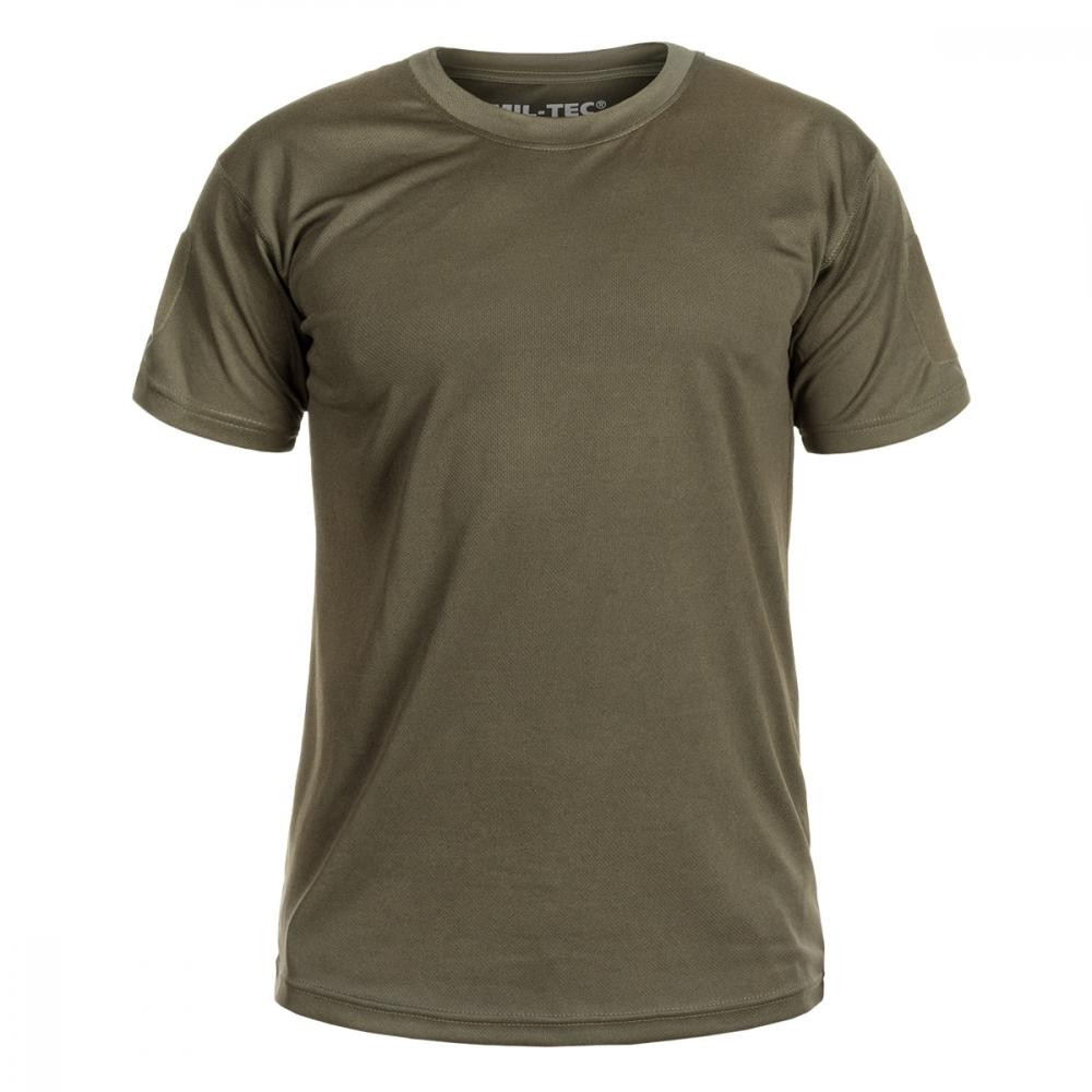 Mil-Tec Термоактивна футболка  Tactical Short Sleeve - Olive - зображення 1