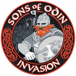 M-Tac Нашивка  Sons of Odin 3D PVC - Red/Black (51137233)