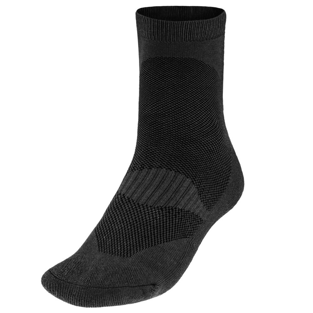 Mil-Tec Шкарпетки короткі термоактивні CoolMax® Socks Black Чорні, 39-41 (13012002-002) - зображення 1