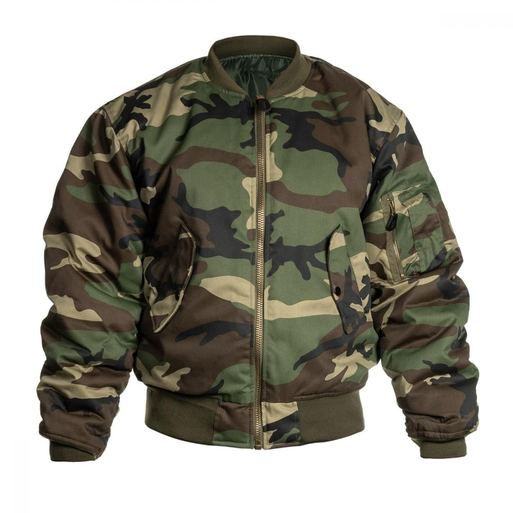 Mil-Tec MA-1 Flyers Woodland Jacket (10401020-907) - зображення 1