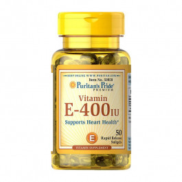 Puritan's Pride Vitamin E 400 IU 50 softgels