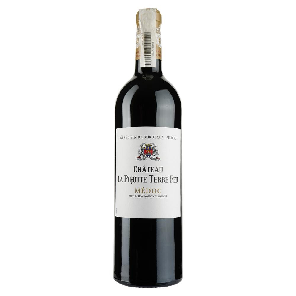 Les Grands Chais de France Вино  La Pigotte Terre-Feu Medoc червоне сухе 0.75 л 13% (3500610125362) - зображення 1