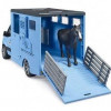Bruder MB Sprinter для первезення тварин з конем (02674) - зображення 2