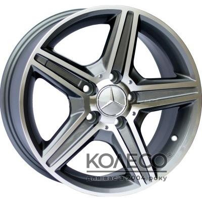 Replica Mercedes CT1455 (R18 W8.0 PCD5x112 ET45 DIA66.6) - зображення 1