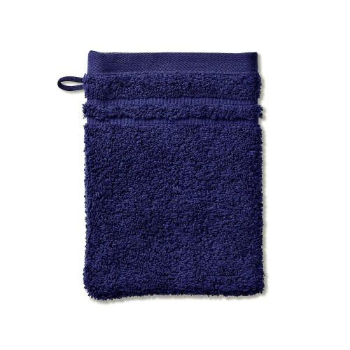 KELA Рушник-рукавичка для обличчя  Leonora 23468 15х21 см темно-синій - зображення 1