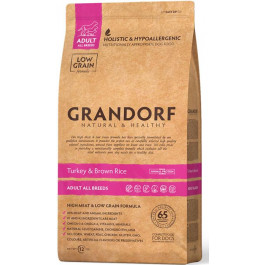 Grandorf Turkey & Brown Rice Adult All Breeds 3 кг (5404009517371)