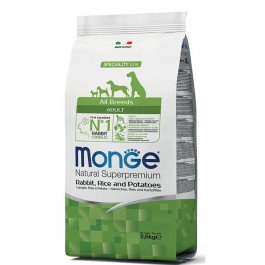 Monge All breeds Adult Rabbit&Rice 2.5 кг (8009470011143)