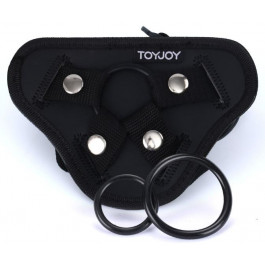 Toy Joy Get Real Strap-On Harness, чорні (8713221829511)