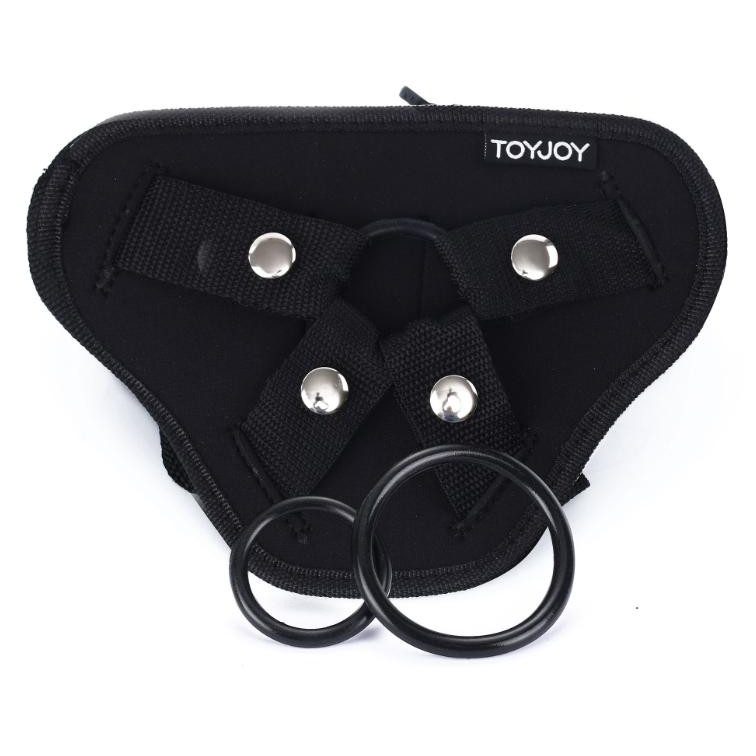 Toy Joy Get Real Strap-On Deluxe Harness, чорні (8713221829542) - зображення 1