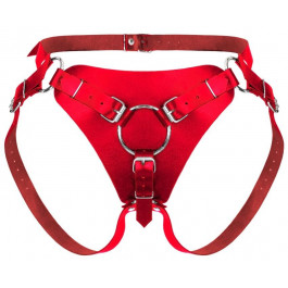 Feral Feelings Strap-On Harness, червоні (7770000359400)