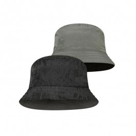 Buff Панама  Travel Bucket Hat Gline Black-Grey (BU 128626.999.25.00) S/M