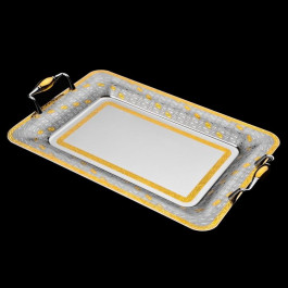   LORA Піднос прямокутний  Сорренто NGD147TRAY G 40х28 см (H90-091)