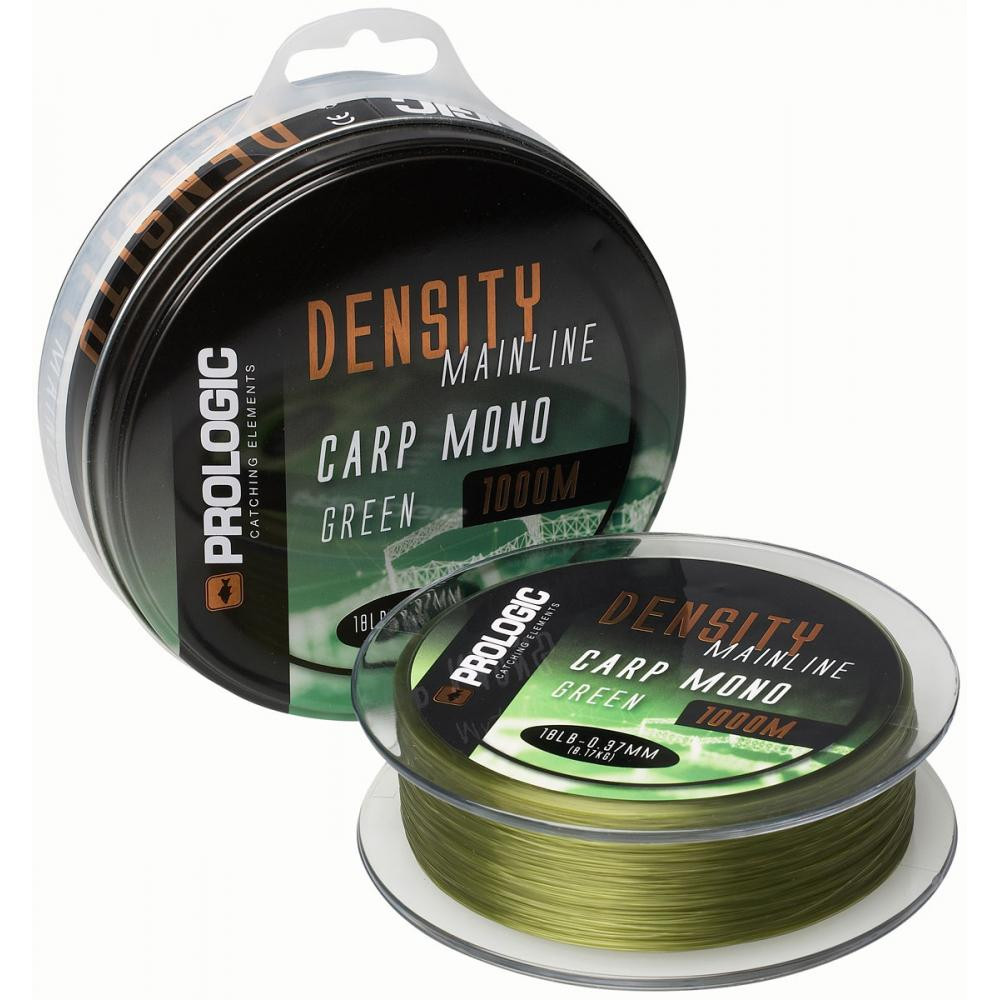 Prologic Density Carp Mono / Weedy Green / 0.35mm 1000m 6.80kg (64111) - зображення 1