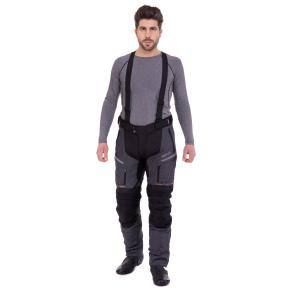 Nerve Мотоштани брюки штани текстильні NERVE 3911 L-3X чорний-сірий 3XL - зображення 1