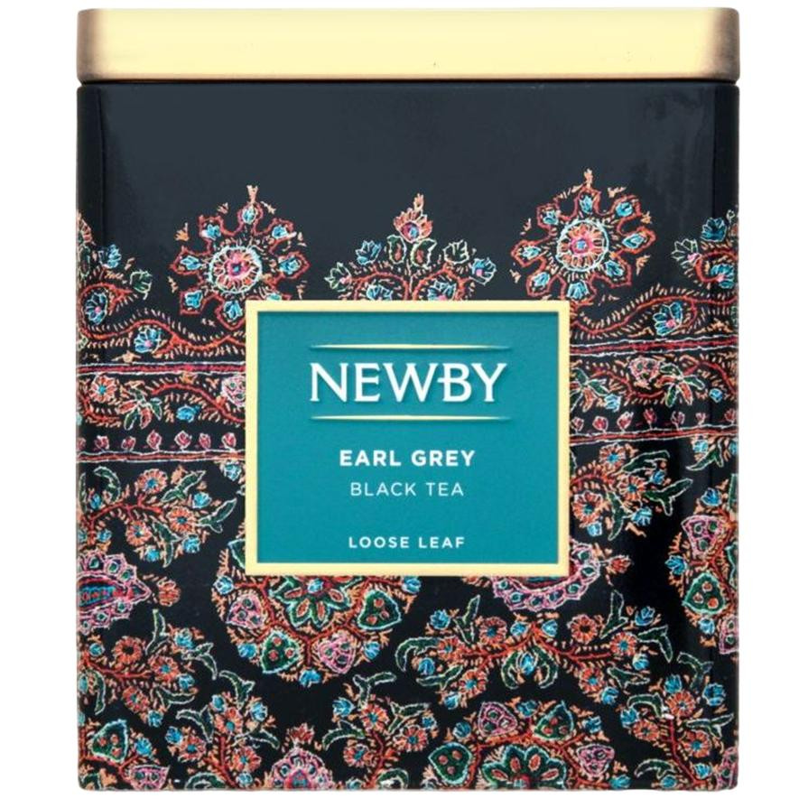 Newby Чай чорний  Ерл Грей 125 г (561191) (766031005253) - зображення 1