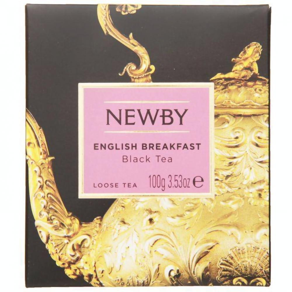 Newby Чай чорний  Англійський сніданок, 100 г (743776) (766031103287) - зображення 1