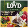 Loyd Чай фруктовий  Strawberry&Vanilla, полуниця та ваніль, 40 г (5900396022448) - зображення 3