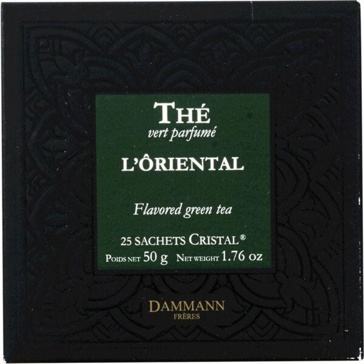 Dammann Чай зелений  Freres L'Oriental 50 г (25 ш. х 2 г) (3259920037932) - зображення 1