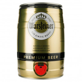 Warsteiner Пиво  Преміум, світле, 4,8%, 5 л (3039) (4000856003107)