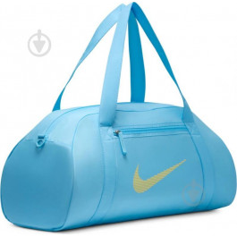 Nike Спортивна сумка жіноча тканинна  CLUB CAP U CB FUT WSH L DR6974-407 Синя/Світло-срібляста (196974571