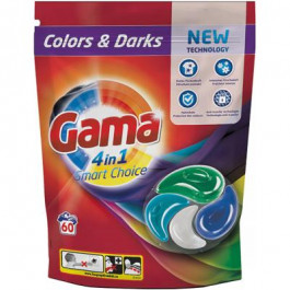 Gama Капсули для прання Colors & Darks 4 в 1 60 шт. (8435495831310)