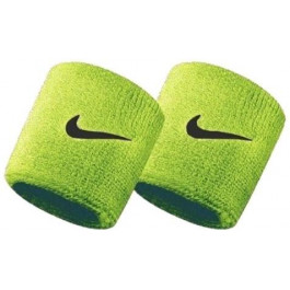 Nike Напульсники  Swoosh Wristbands 2 PK Atomic Green/Black OSFM (N.NN.04.710.OS) (845840058053)