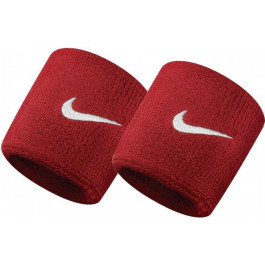 Nike Напульсники  Swoosh Wristbands 2 PK Varsity Red/White OSFM (N.NN.04.601.OS) (845840073377)