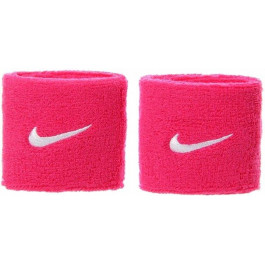Nike Напульсники  Swoosh Wristbands 2 PK Vivid Pink/White OSFM (N.NN.04.639.OS) (887791065292)