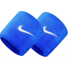 Nike Напульсники  Swoosh Wristbands 2 PK Royal Blue/White OSFM (N.NN.04.402.OS) (845840073384)