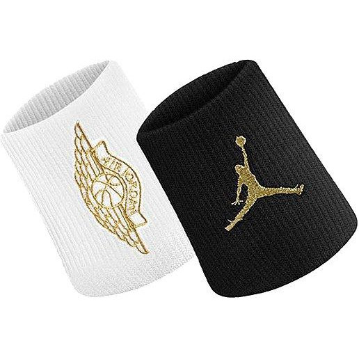 Nike Напульсники  JORDAN JUMPMAN X WINGS WRISTBANDS 2 PK (J.000.3598.092.OS) Біло-чорні (887791159212) - зображення 1