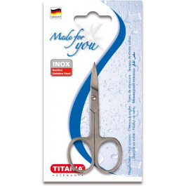 Titania Fabrik Ножницы маникюрные  1090/10NB для ногтей (1090-10NB)(4008576003520)