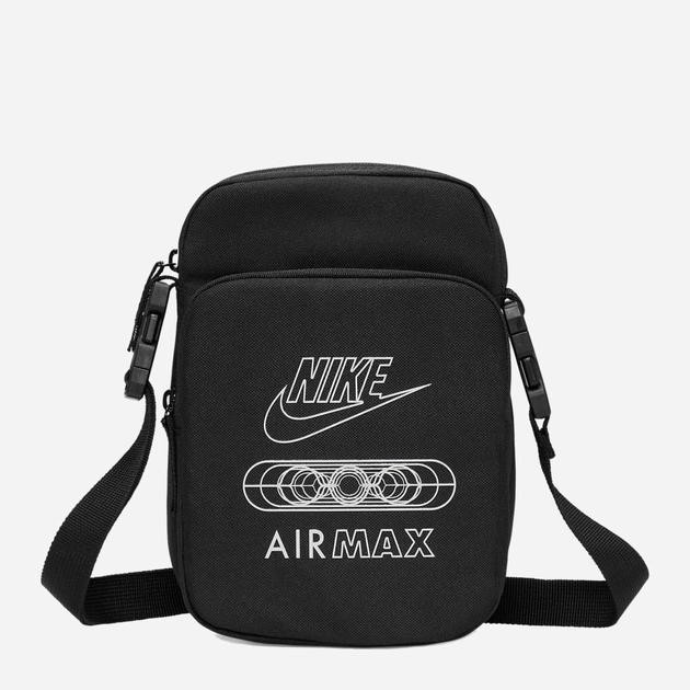 Nike Сумка спортивна крос-боді через плече маленька  NK HERITGE CRSSBDY-AIRMAX FA23 FQ0234-010 Чорна (196 - зображення 1