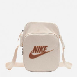 Nike Сумка спортивна крос-боді через плече канева маленька  NK HERITAGE CROSSBODY - MTLC M FB3041-838 Беж
