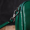 Vintage Сумка-клатч жіноча шкіряна зелена  22101 - зображення 8