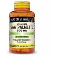 Mason Natural Saw Palmetto Для здоров'я простати 60 капсул