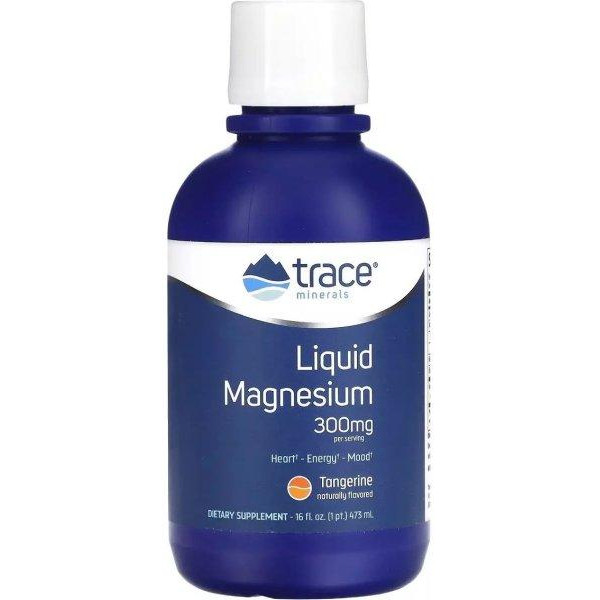 Trace Minerals Магній  Liquid Magnesium 300 мг 473 мл (TMR00277) - зображення 1