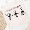 Love&Live Сумка еко-шоппер жіноча тканинна  Wine aerobics LLP04534 Бежева (2000000505473) - зображення 1