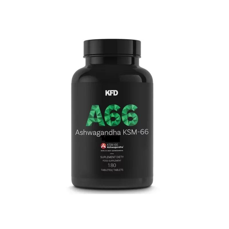 KFD Nutrition Ashwagandha KSM-66 Forte 180 tabs - зображення 1